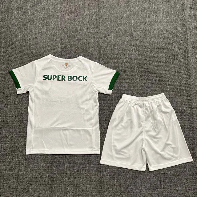 2024-2025 Sporting Lisbon Visitante Kit Talla Niño
