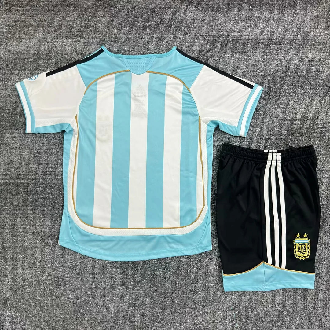 2006 Retro Argentina Local Kit Talla Niño