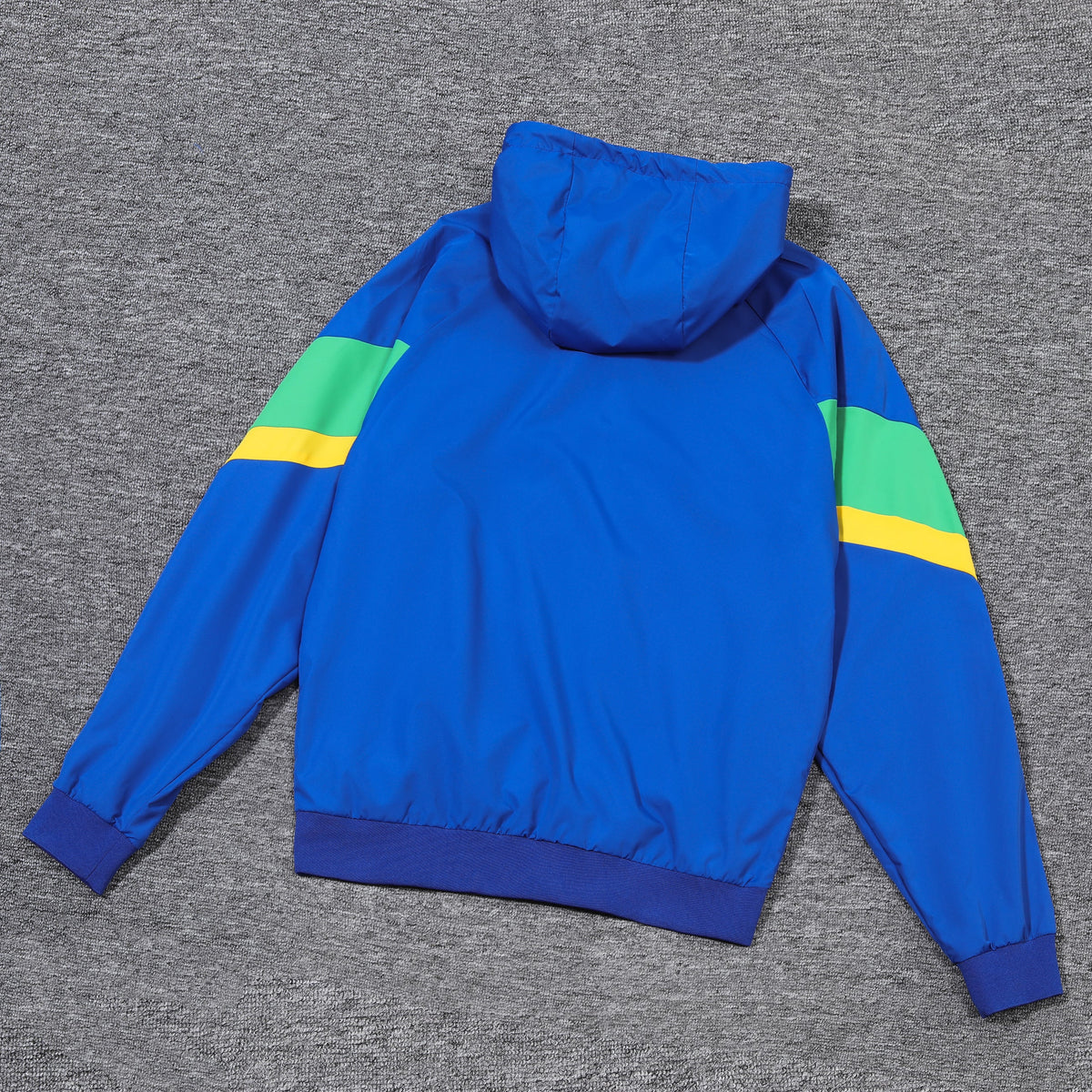 Brasil Blue and Green x Yellow Windbreaker