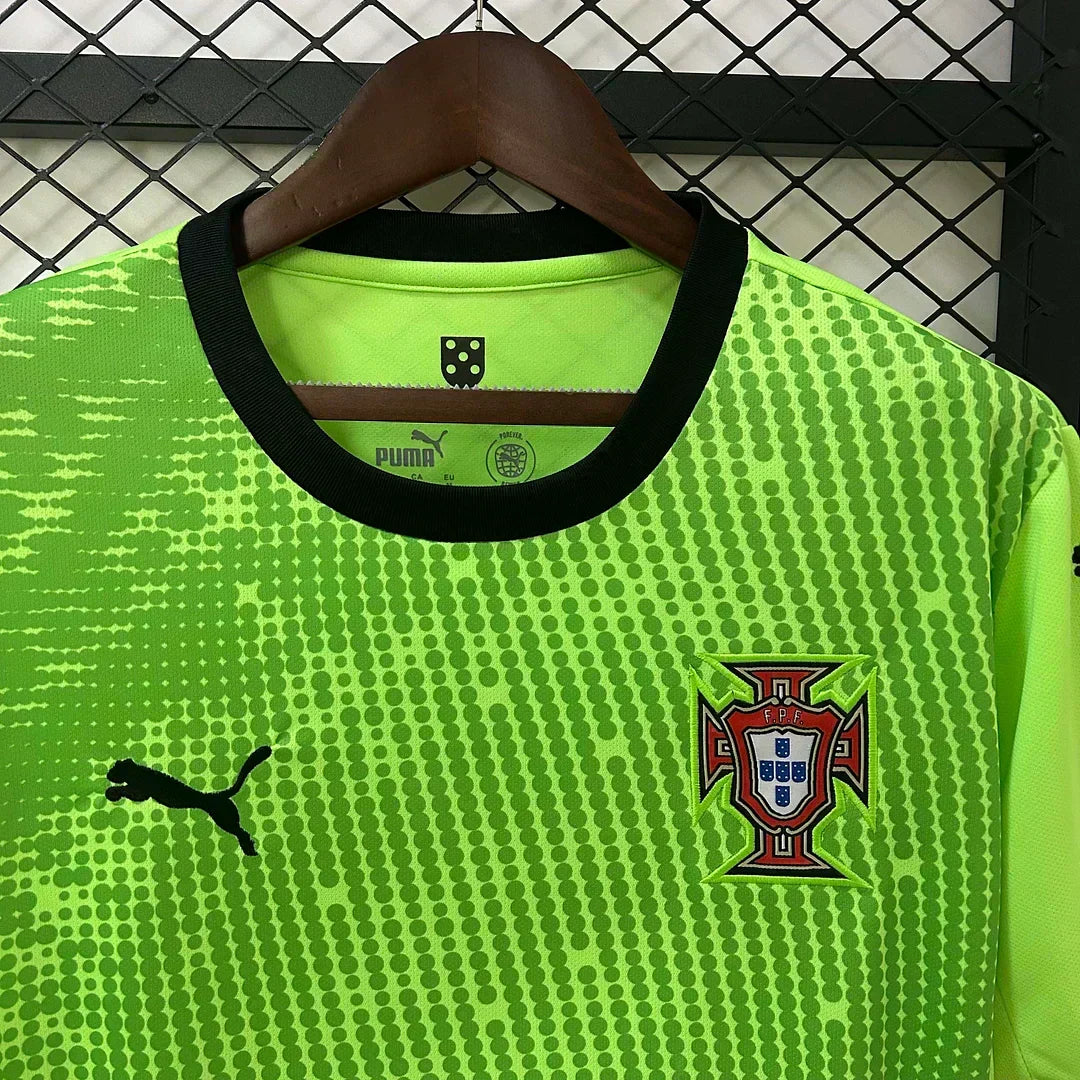 2025 Portugal Green Goalkeeper Kit