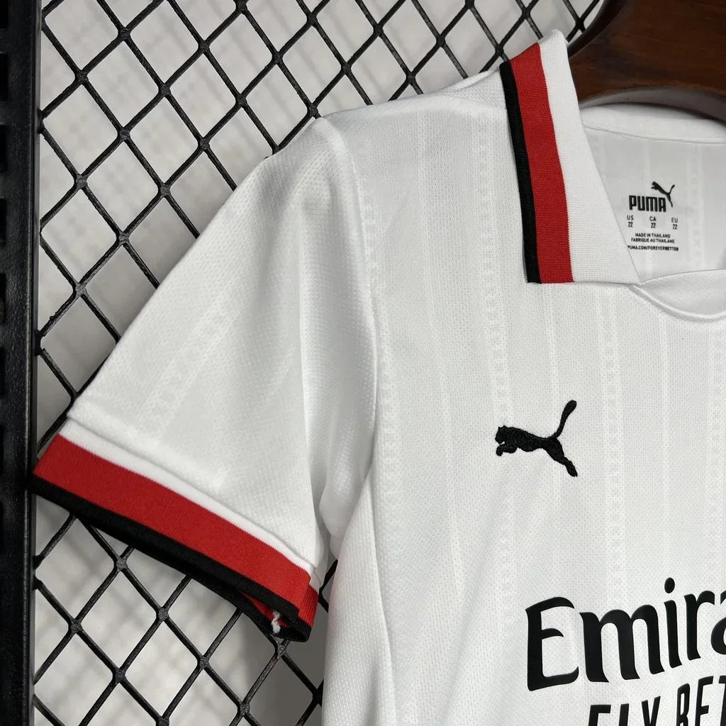 2024/2025 AC Milan Visitante Talla Niño