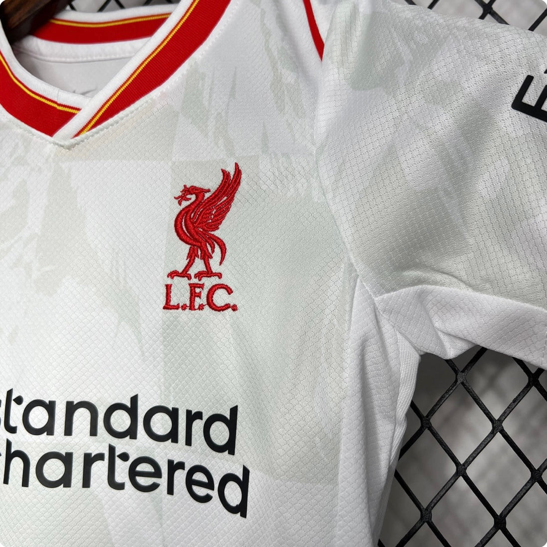 Liverpool 2024/2025 Alternativa Kit Talla Niño