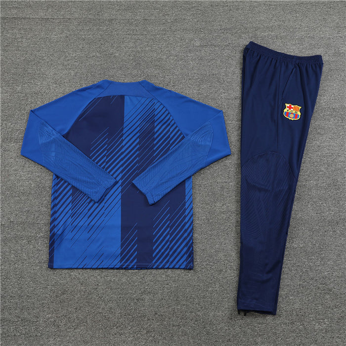 Barcelona Dark Blue and Blue Chándal
