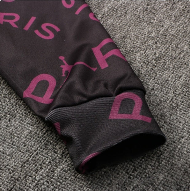 PSG Paris Saint Germain Black and Purple X Gold Chándal