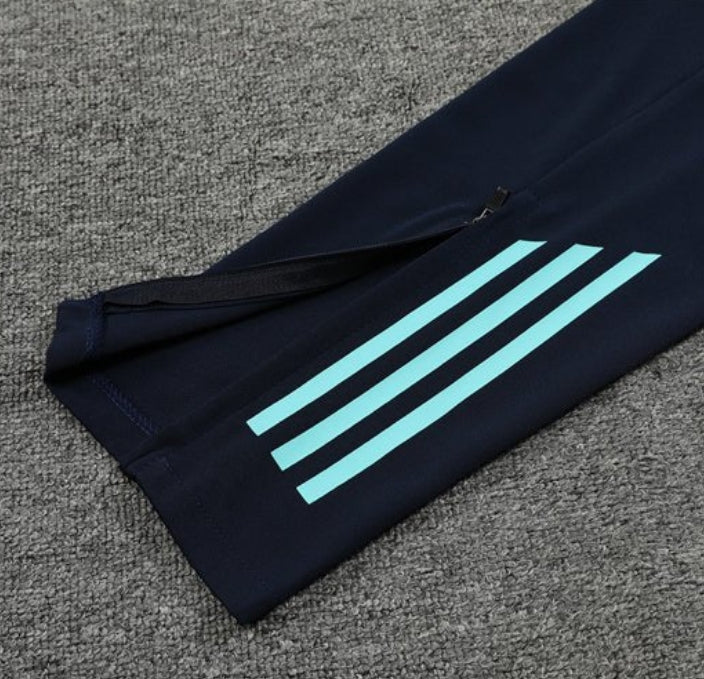 Real Madrid Mint Green and Black Chándal
