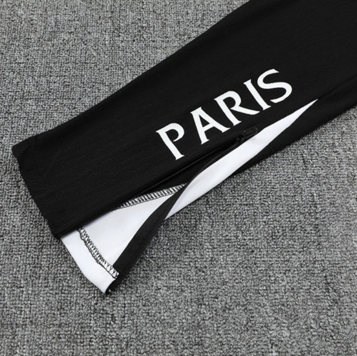 PSG Paris Saint Germain White and Black Chándal