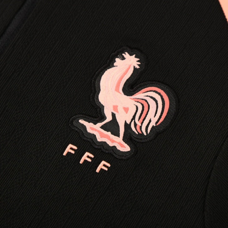 France Black and Pink Chándal