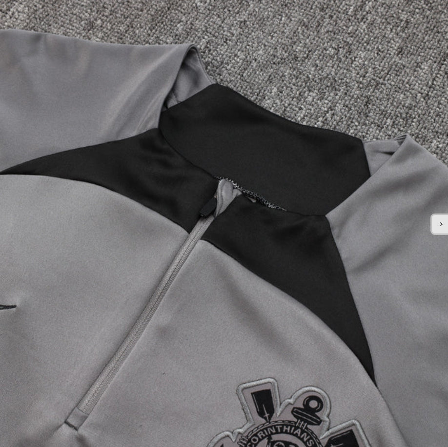 Corinthians Black and Grey Chándal