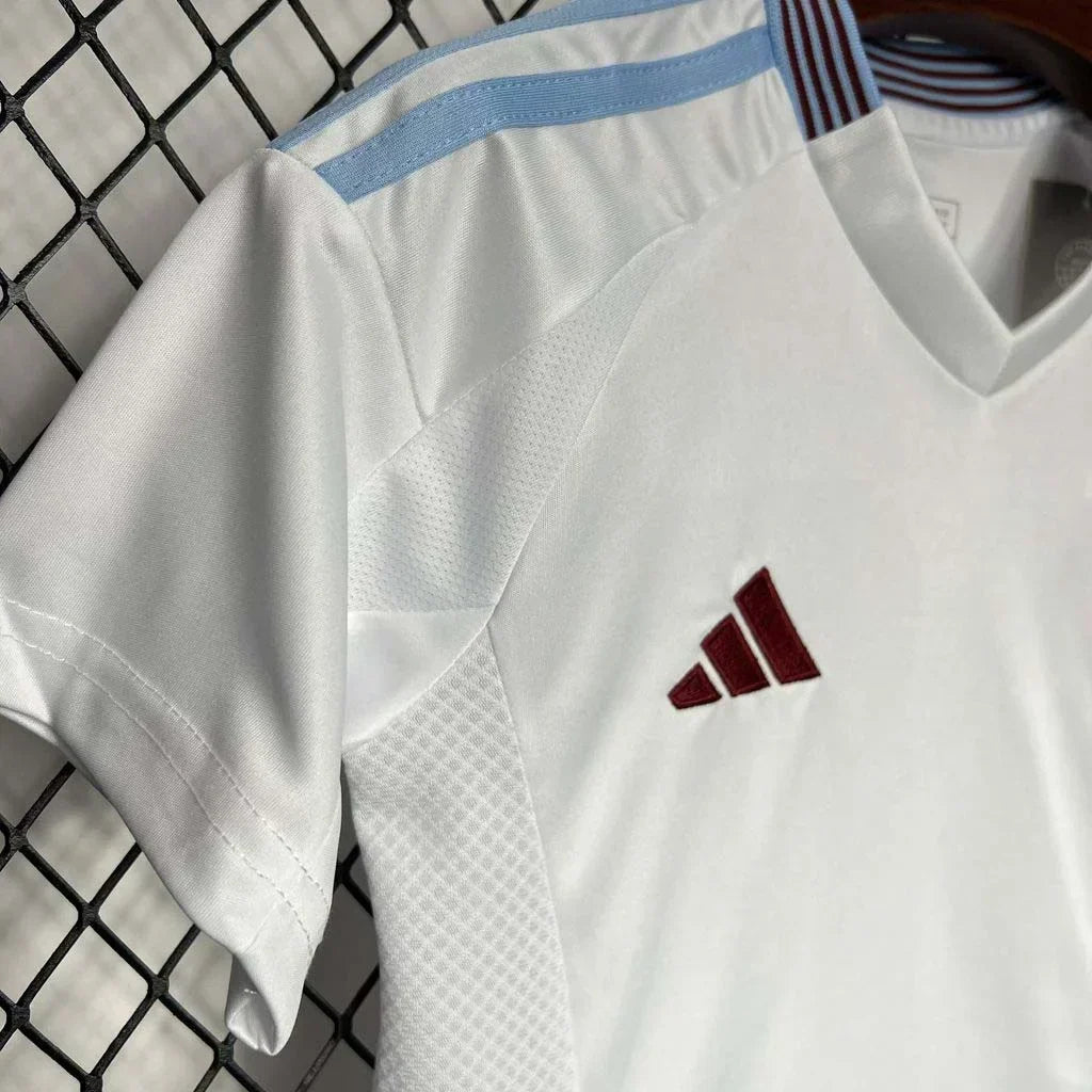 2024-2025 Aston Villa Visitante Kit Talla Niño