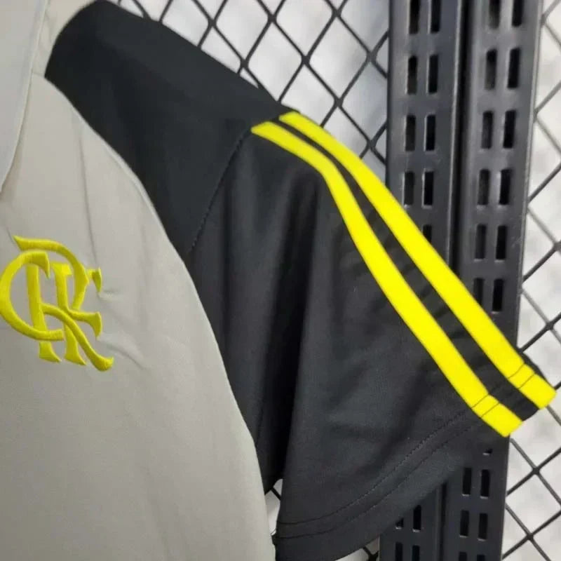 2024/2025 Flamengo Grey Polo Shirt