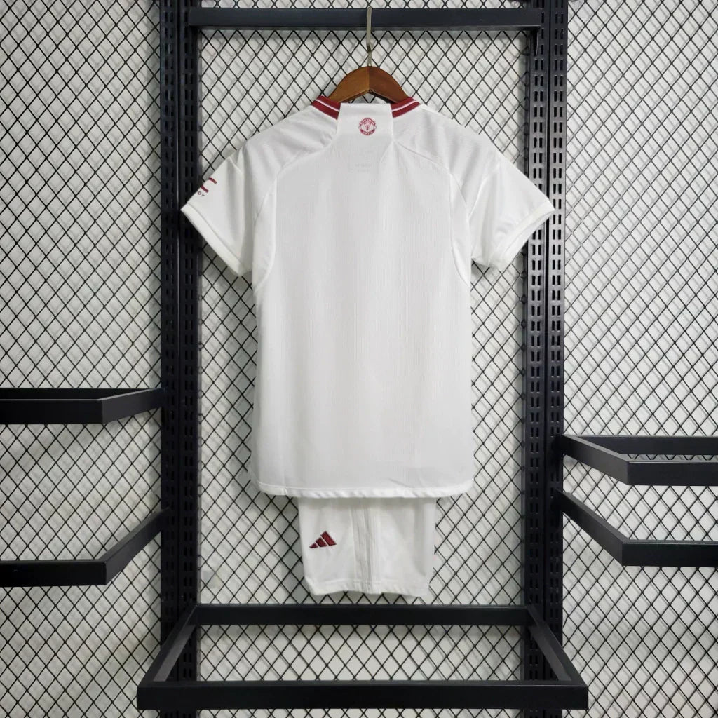 Manchester United 2023/2024 Alternativa Visitante Talla Niño