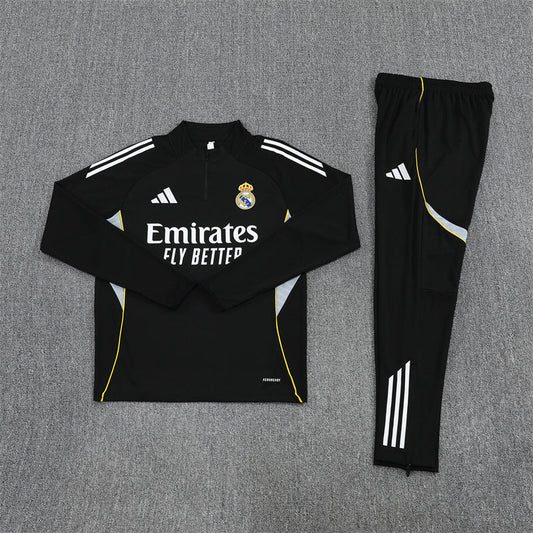 2025/2026 Real Madrid Black Chándal