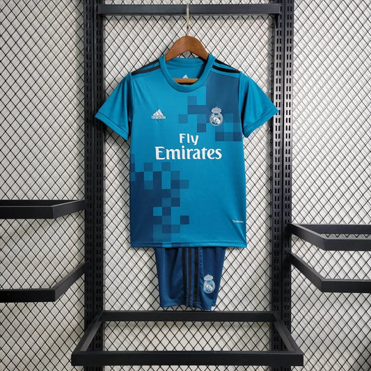 Real Madrid 2017/2018 Alternativa Visitante Talla Niño