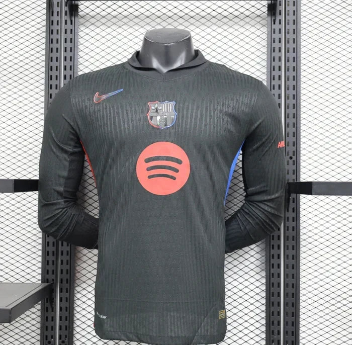 Barcelona 2024/2025 Visitante Kit Manga Larga