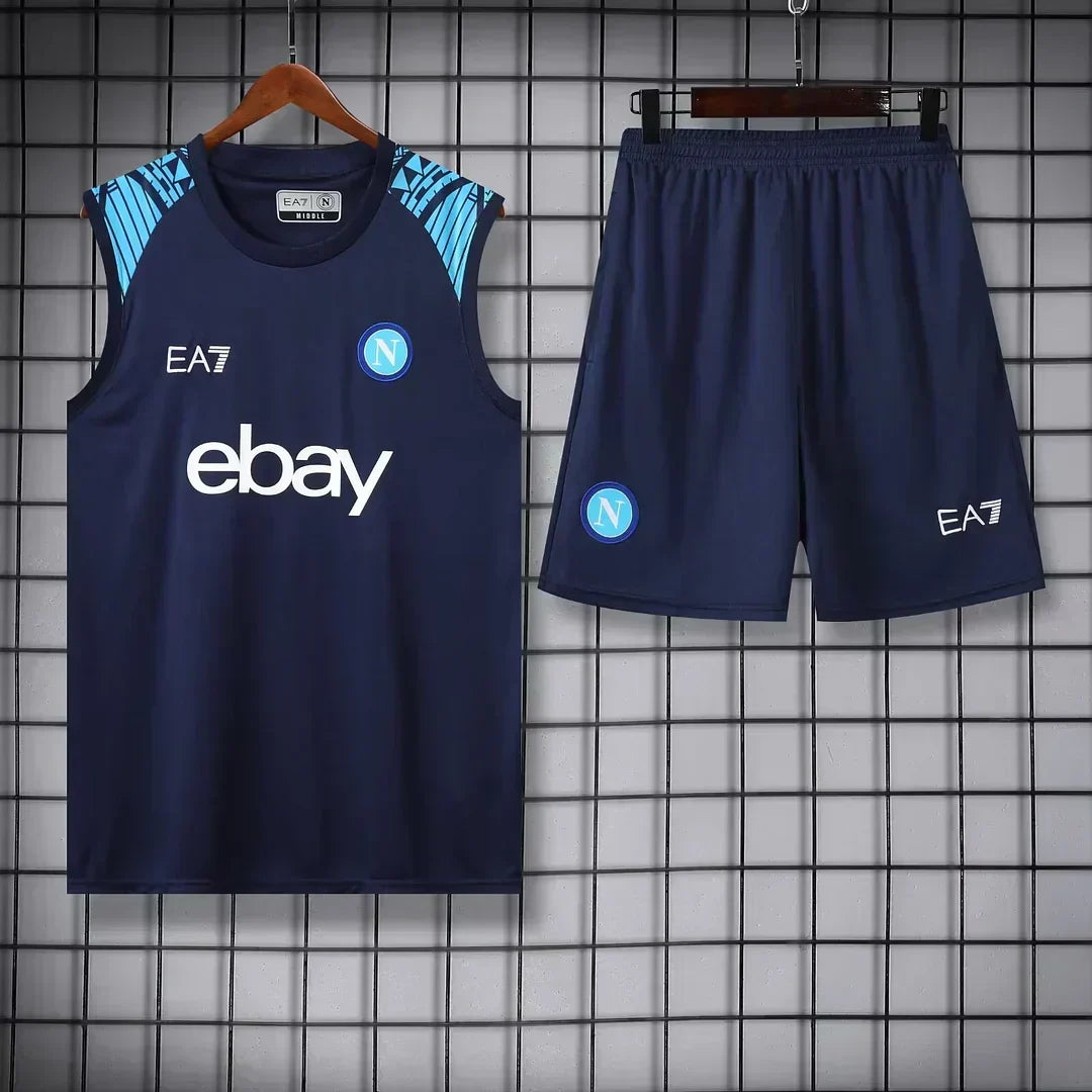 2024/2025 Napoli Pre-match Entrenamiento Wear