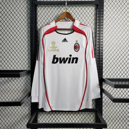 2006/2007 Retro AC Milan Visitante Manga Larga