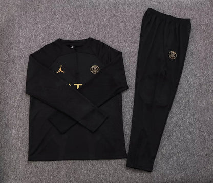 Psg Paris Saint-Germain Black and Gold Chándal