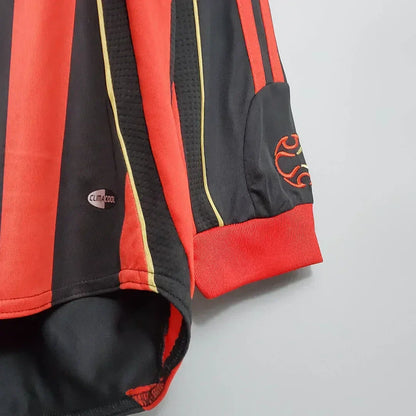 2006/2007 Retro AC Milan Local Manga Larga