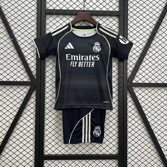 2025/2026 Real Madrid Visitante Kit Talla Niño
