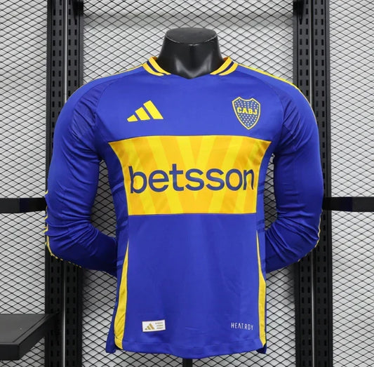 Boca Juniors 2024/2025 Local Kit Manga Larga