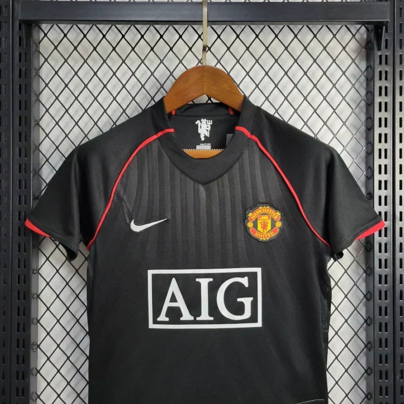 Manchester United 2007/2008 Black Talla Niño