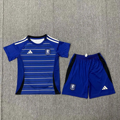 2024-2025 Aston Villa Alternativa Visitante Kit Talla Niño