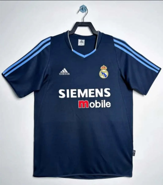 2003/2004 Retro Real Madrid Visitante