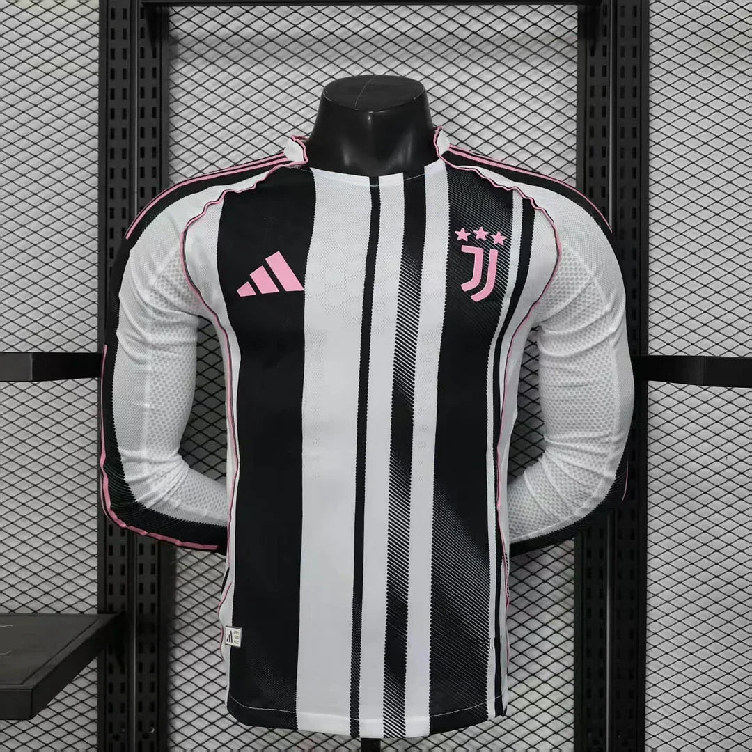 2025/2026 Juventus Local Kit Manga Larga