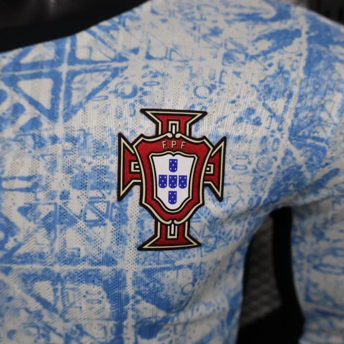 Portugal 2024/2025 Visitante Kit Manga Larga