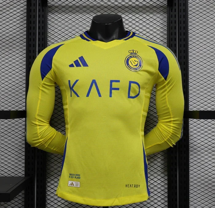 Al Nassr 2024/2025 Local Kit Manga Larga