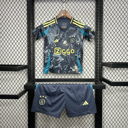 2024/2025 Ajax Visitante Kit Talla Niño