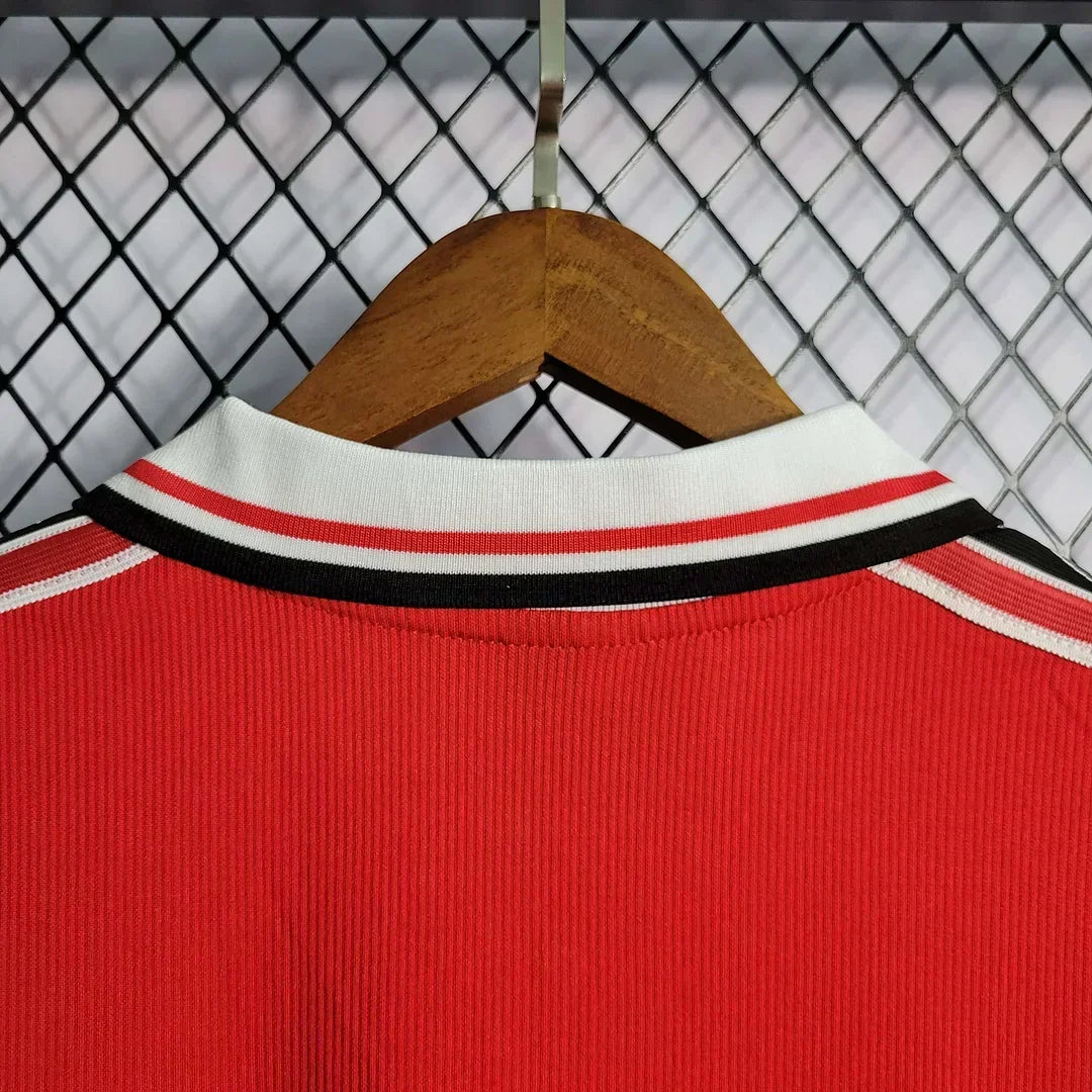 1998/1999 Retro Manchester United Local Manga Larga