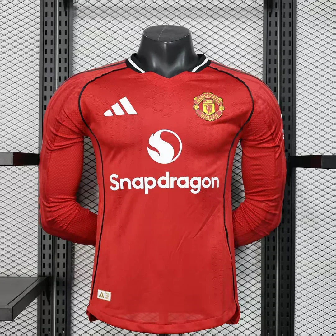 2025/2026 Manchester United Local Manga Larga