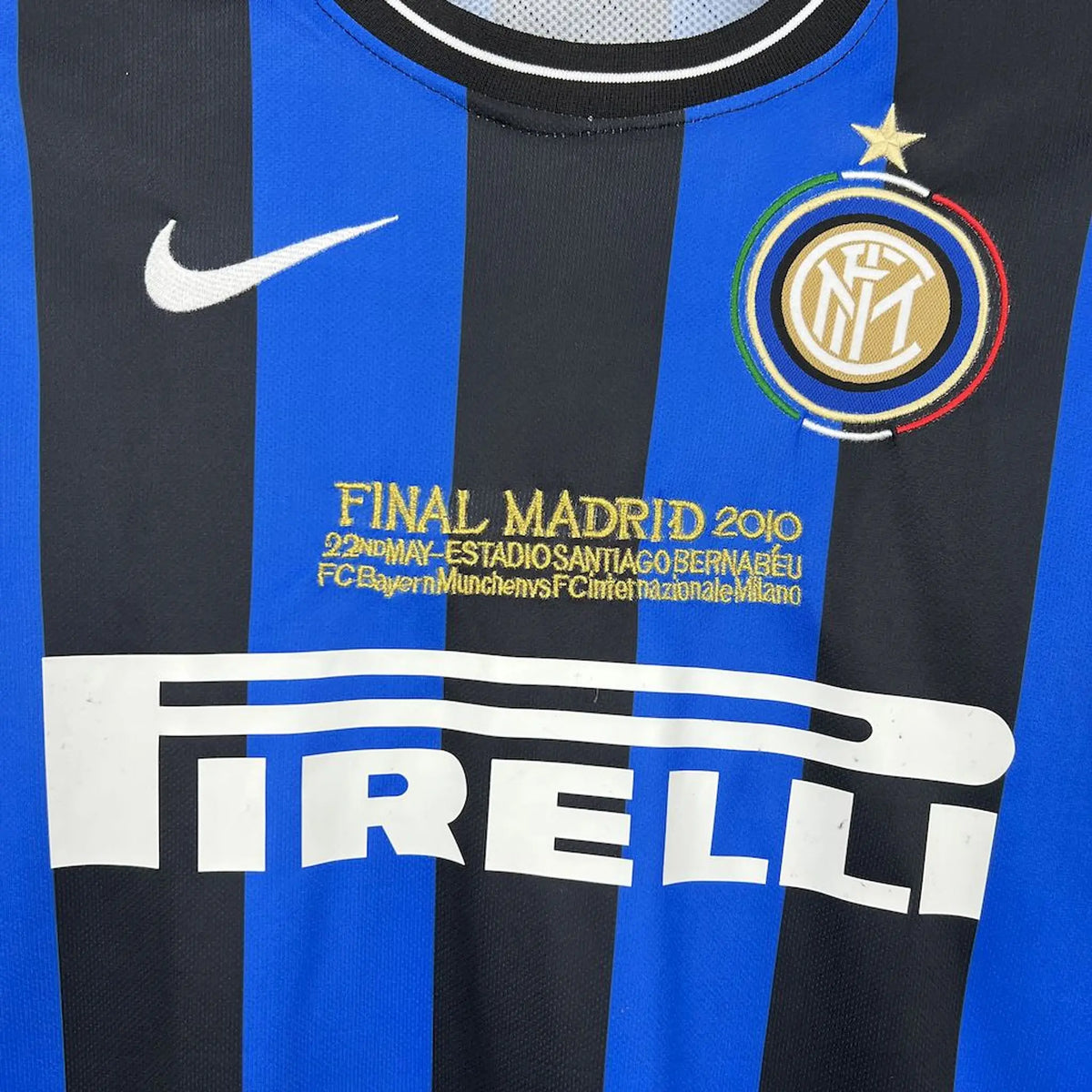 2009/2010 Retro Inter Milan Local Manga Larga
