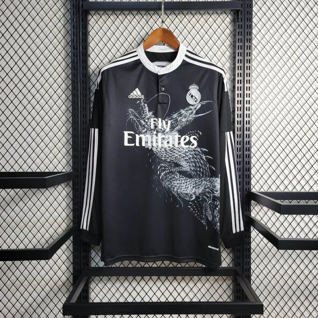 Real Madrid Retro 2014-2015 Alternativa Kit Manga Larga