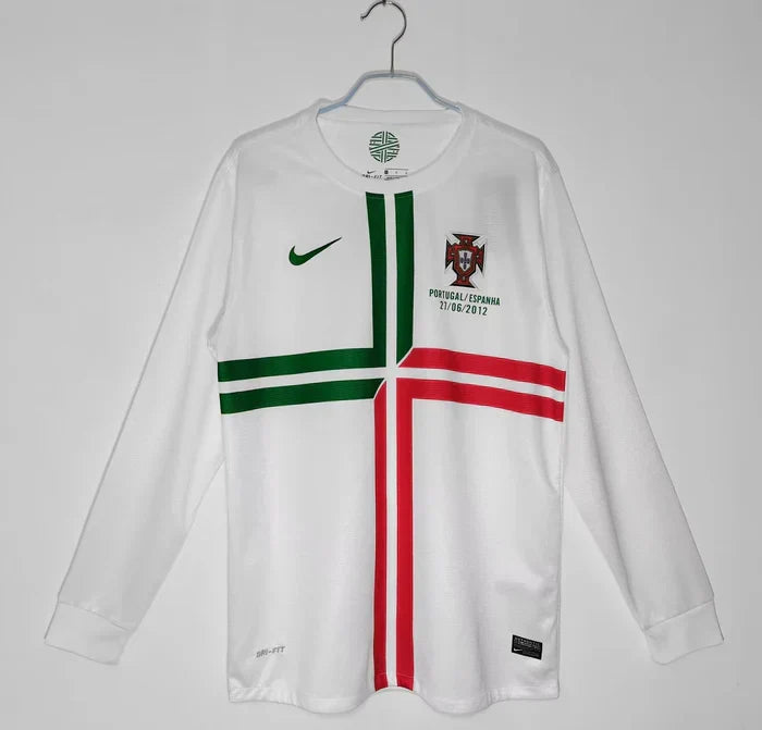 Portugal Retro 2012-2013 Manga Larga Visitante Kit