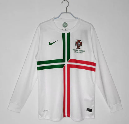 Portugal Retro 2012-2013 Manga Larga Visitante Kit