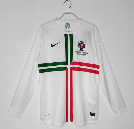 Portugal Retro 2012-2013 Manga Larga Visitante Kit