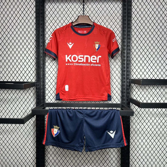 2024-2025 Osasuna Local Kit Talla Niño