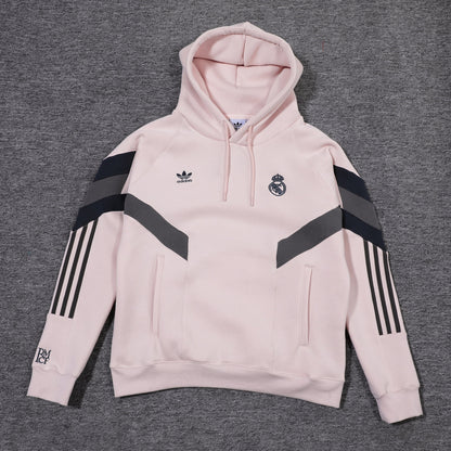 Real Madrid Pink and Grey Chándal