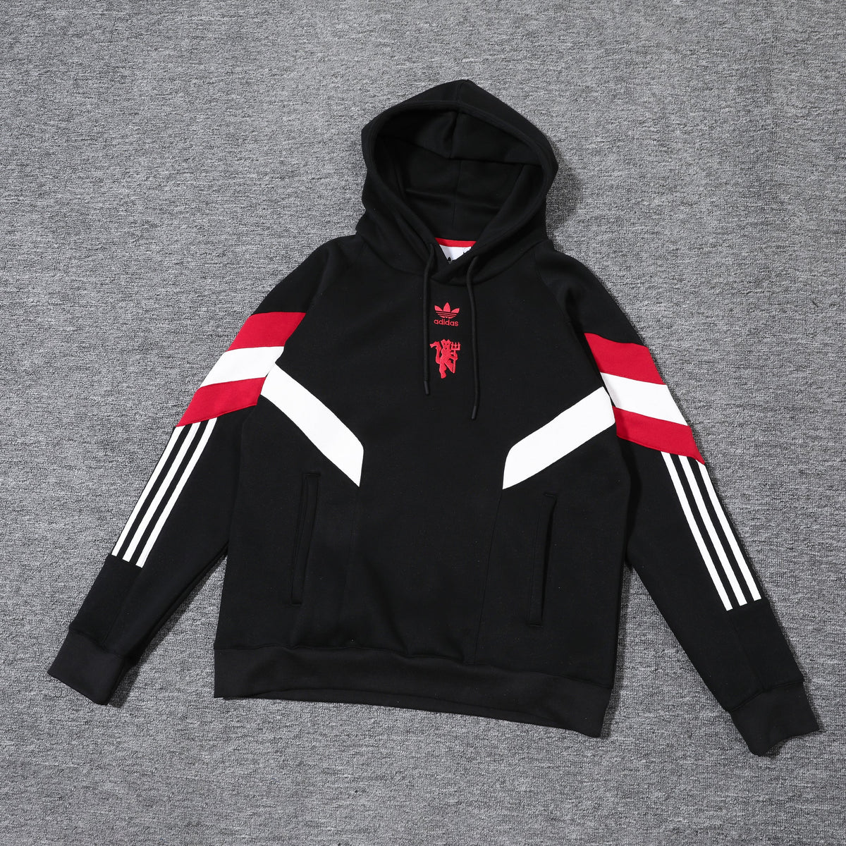 Manchester United Black and Red Chándal