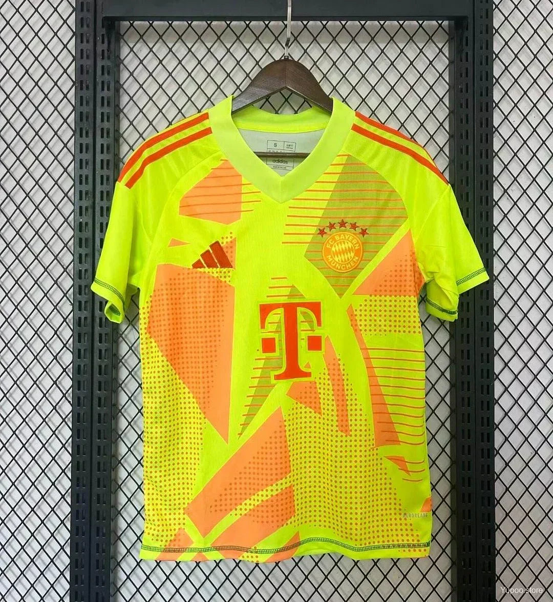 2024/2025 Bayern Munchen Yellow Goalkeeper Kit
