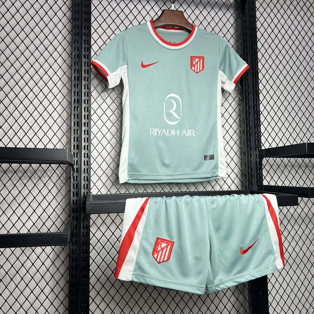 2024-2025 Atletico Madrid Visitante Kit Talla Niño