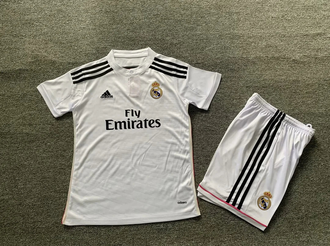2014/2015 Retro Real Madrid Local Talla Niño
