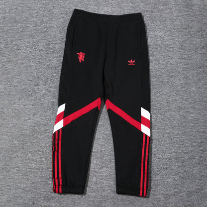 Manchester United Black and Red Chándal
