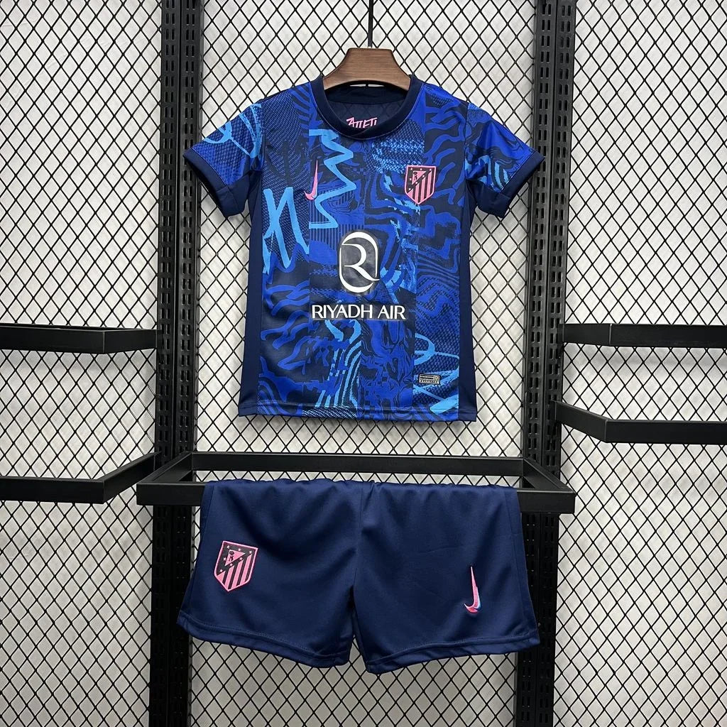 2024/2025 Atletico Madrid Alternativa Visitante Talla Niño