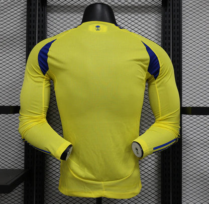 Al Nassr 2024/2025 Local Kit Manga Larga