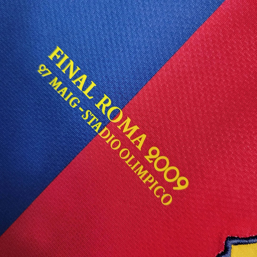 Barcelona Retro Local 2008/2009 UCL Final Kit