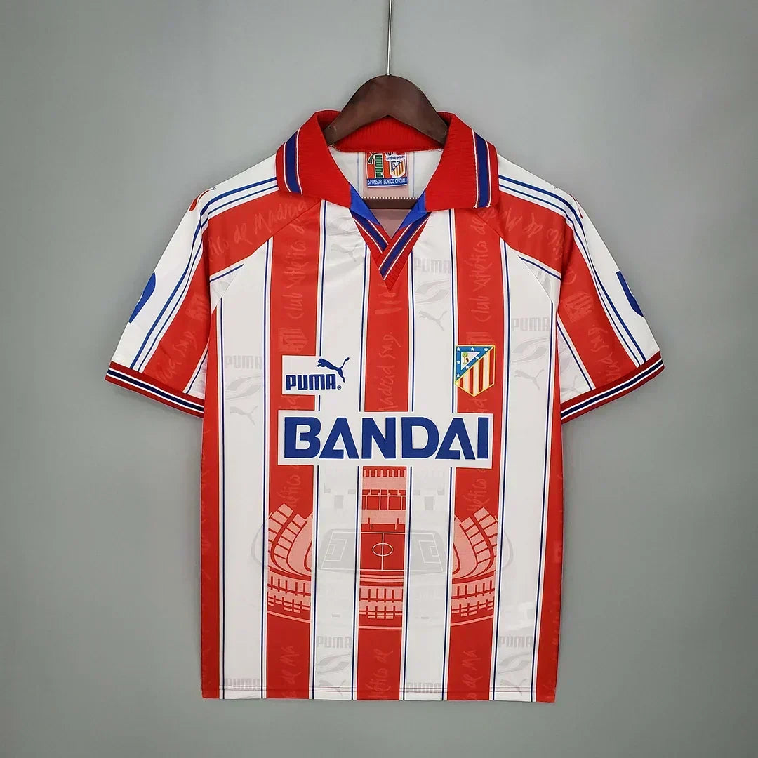 1996-1997 Retro Atletico Madrid Local
