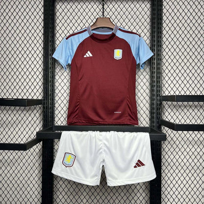 2024-2025 Aston Villa Local Kit Talla Niño